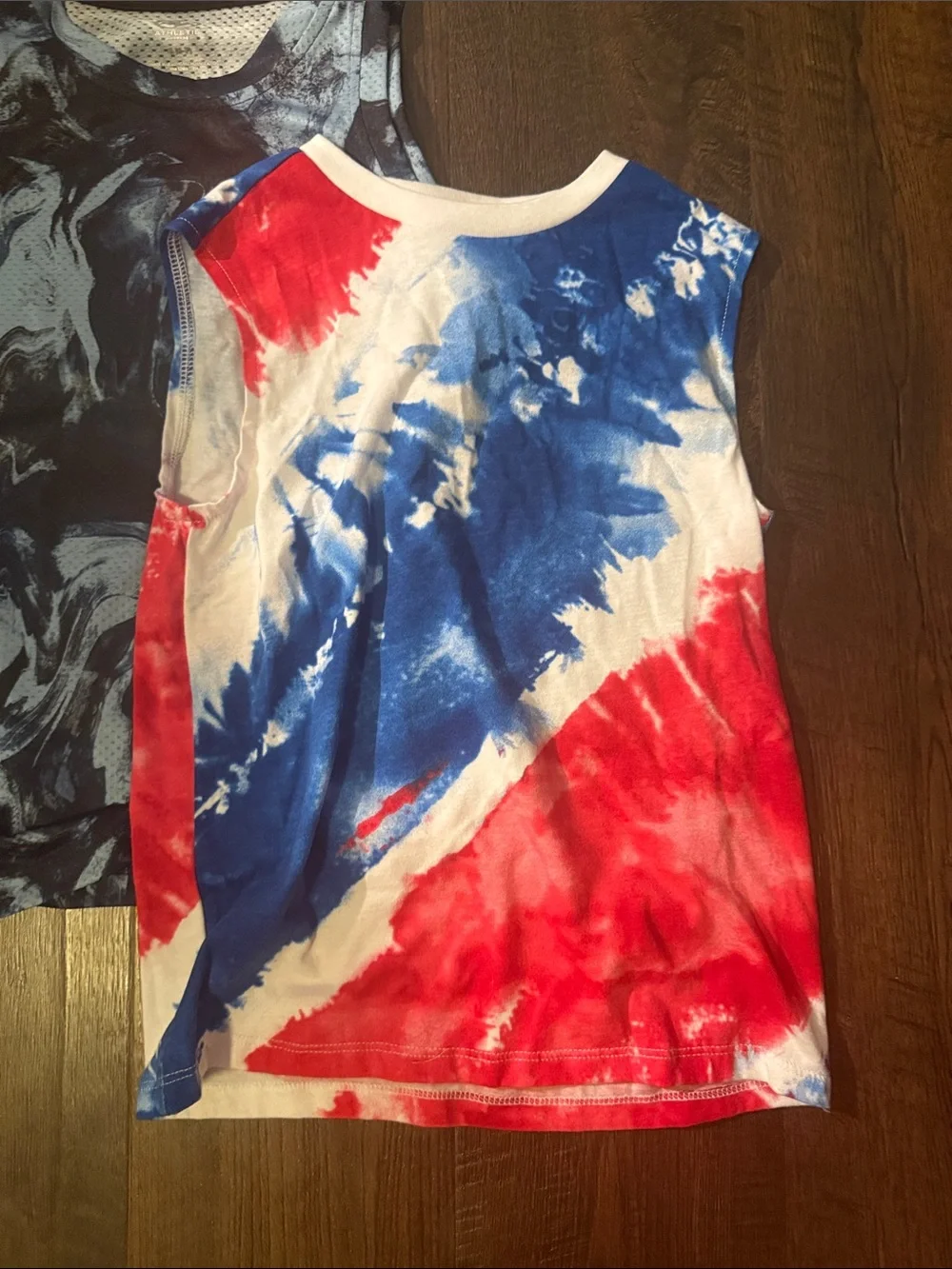 OshKosh B'gosh Boys 3-Pack Tanks with Blue, Gray & Red Patterns